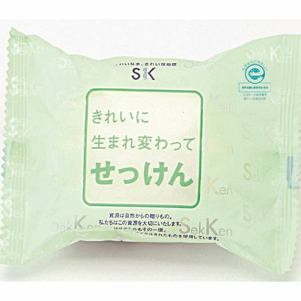 ＼レビュー特典有／エスケー石鹸 きれいに生まれ変わってせっけん [単品内容量/100g] | エスケー石鹸 ..
