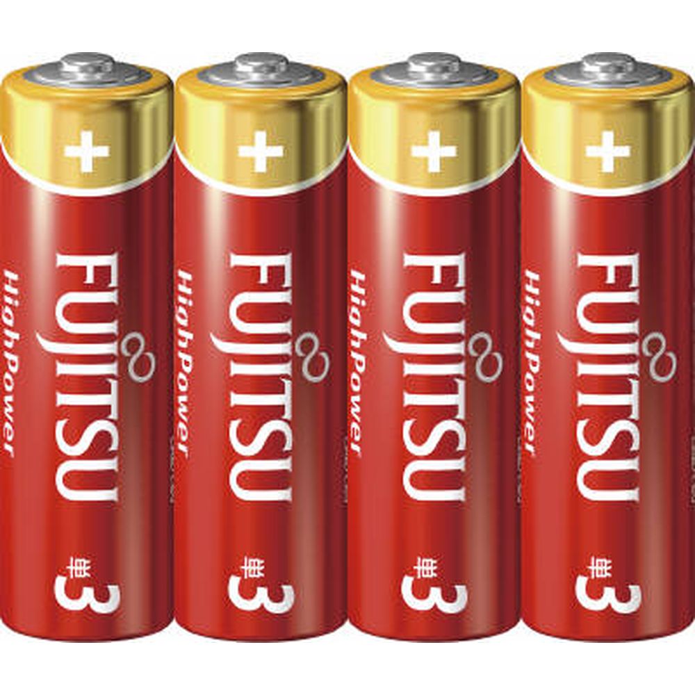 FDK 富士通ハイパワー単3 LR6FH(4S) [単品内容量/4本] | FUJITSU 単3電池 ハイパワー 電池 アルカリ 富..