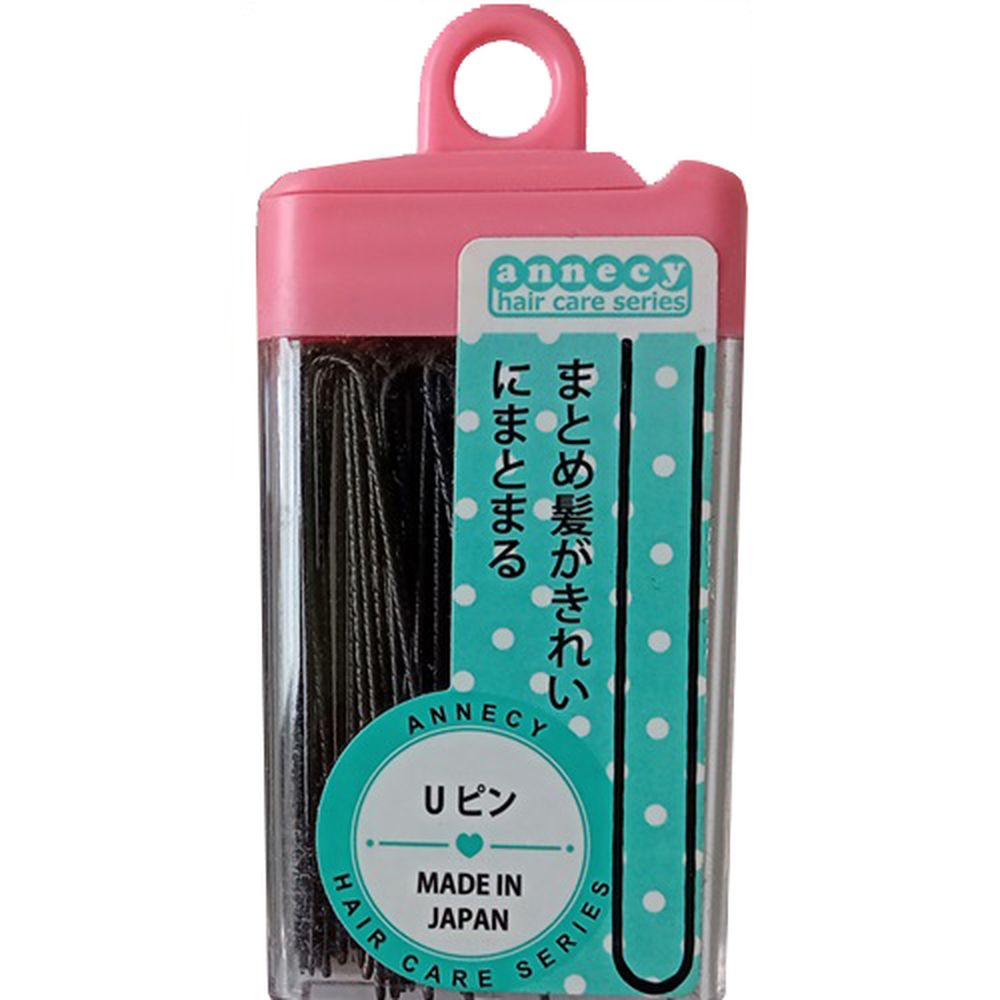 アヌシ AH-05 Uピン [単品内容量/32本] | アヌシ Uピン ヘアピン 日用品 日用雑貨 雑貨 美容小物 日本製 ピンセット 消耗品 レディース コスメ メンズ ヘアスタイル 髪飾り ヘアアレンジ メイクアップ 日常使い