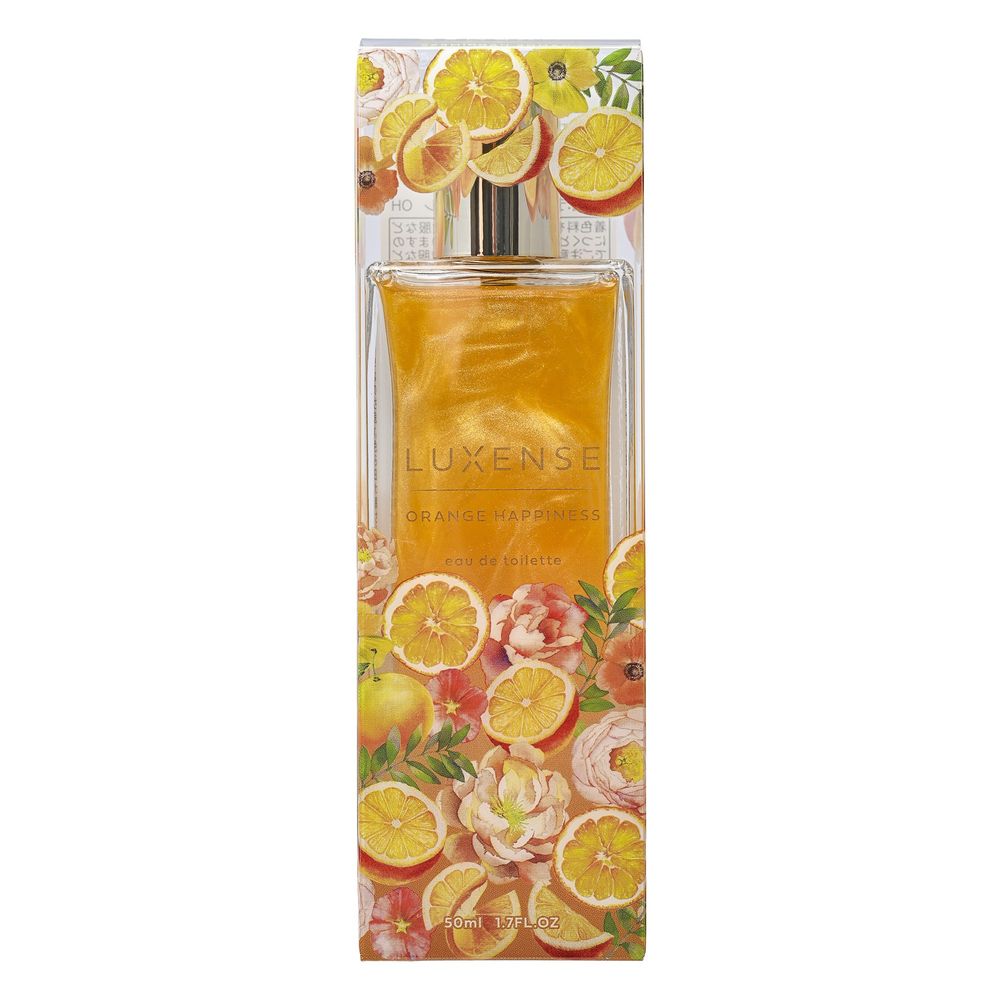 ＼レビュー特典有／コスメステーション LUXENSEオードトワレ オレンジハピネス [単品内容量/50ml] | コ..
