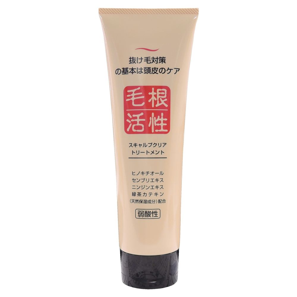 ジュン・コスメティック スキャルプクリアトリートメント [単品内容量/250g] | ジュン・コスメティック スキャルプクリア トリートメント 頭皮ケア トリートメント 髪に良い ヒノキチオール センブリエキス ニンジンエキス