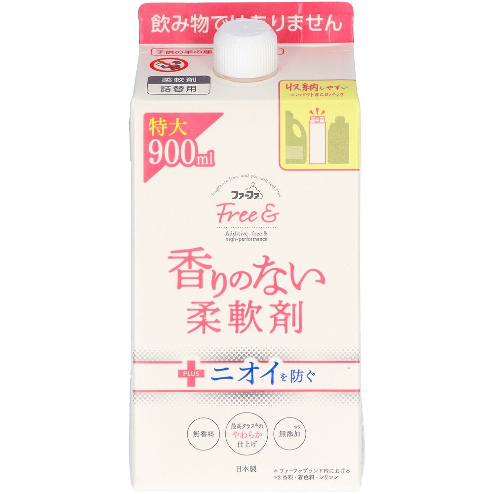 ＼レビュー特典有／NSファーファ ファーファフリー& 柔軟剤 詰替パック [単品内容量/900ml] | ファーフ..