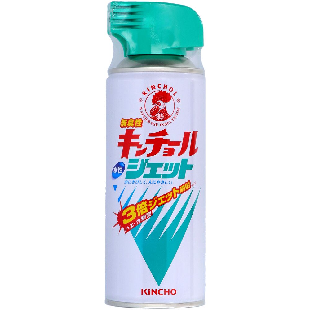 大日本除虫菊 水性キンチョールジェット 無臭性 [単品内容量/300ml] | 水性殺虫剤スプレーキンチョールジェット無臭性虫駆除 ハエや蚊 ゴキブリ ノミ トコジラミなどの害虫駆除に使用
