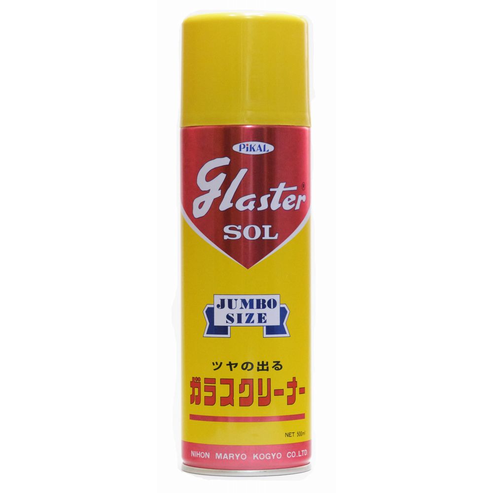 日本磨料工業 グラスターゾル ジャンボ [単品内容量/500ml] | ガラスクリーナー グラスターゾル ピカー..