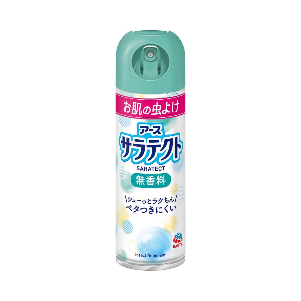 アース製薬 サラテクト 無香料 [単品内容量/200ml] | サラテクト 蚊よけスプレー 虫除けスプレー アウトドア スプレー 携帯用 スプレー無香料 スプレータイプ ナンキンムシ対策 蚊対策 殺虫剤 ブユ対策 アブ対策 ノミ対策