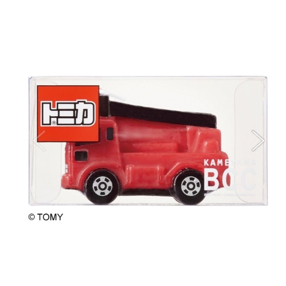 ＼レビュー特典有／カメヤマ トミカキャンドル はしご車 [単品内容量/28g] | トミカキャンドル ...
