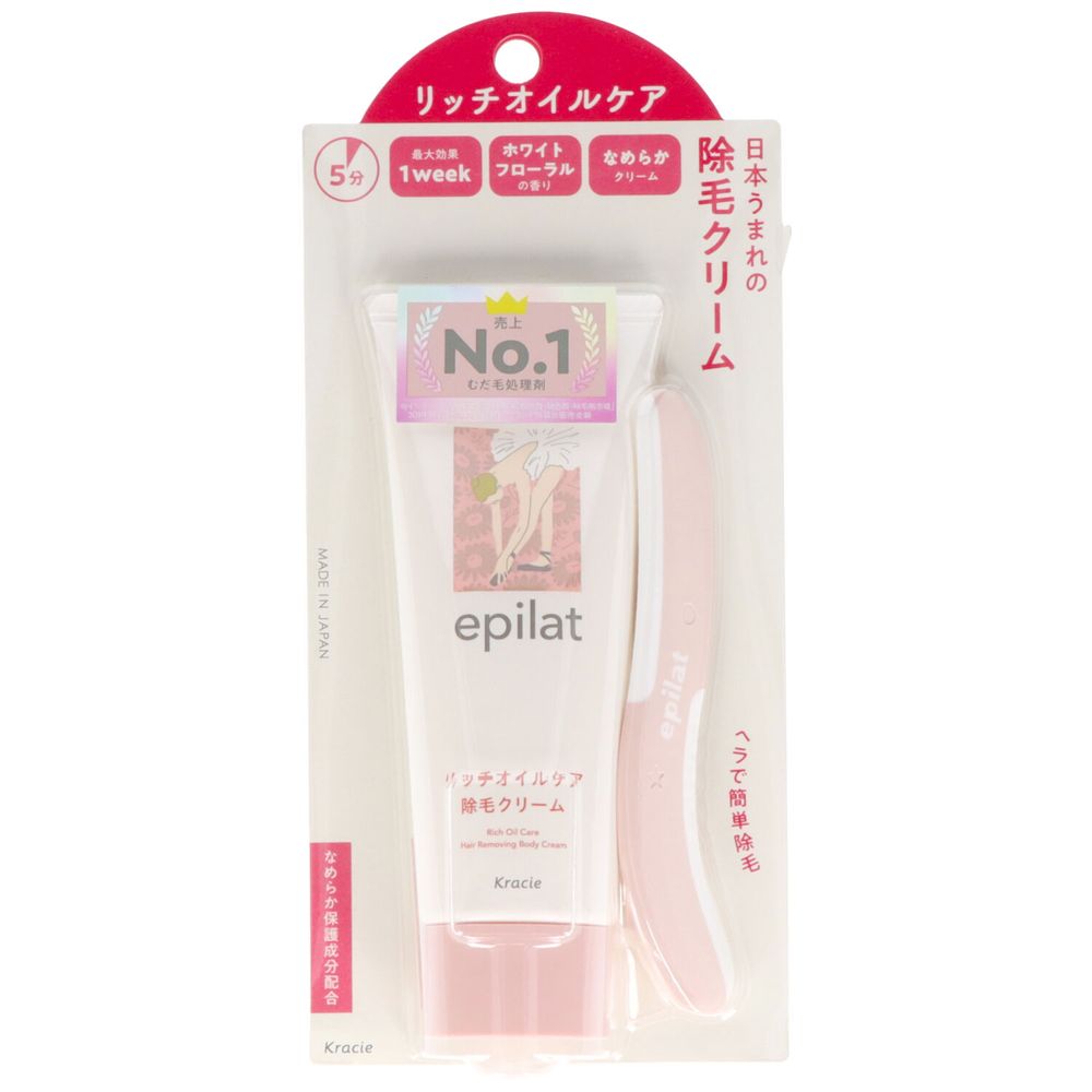 ＼レビュー特典有／クラシエ エピラット 除毛クリーム リッチオイルケア [単品内容量/110g] | 除毛クリ..