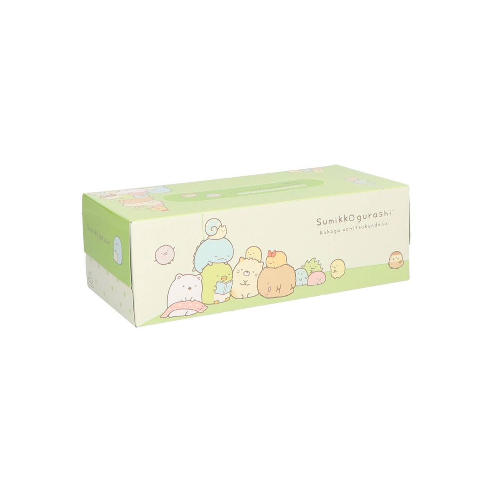 ハヤシ商事 すみっコふわっとグリーン150W [単品内容量/1個] | すみっコぐらし ティッシュ ふわっと グ..