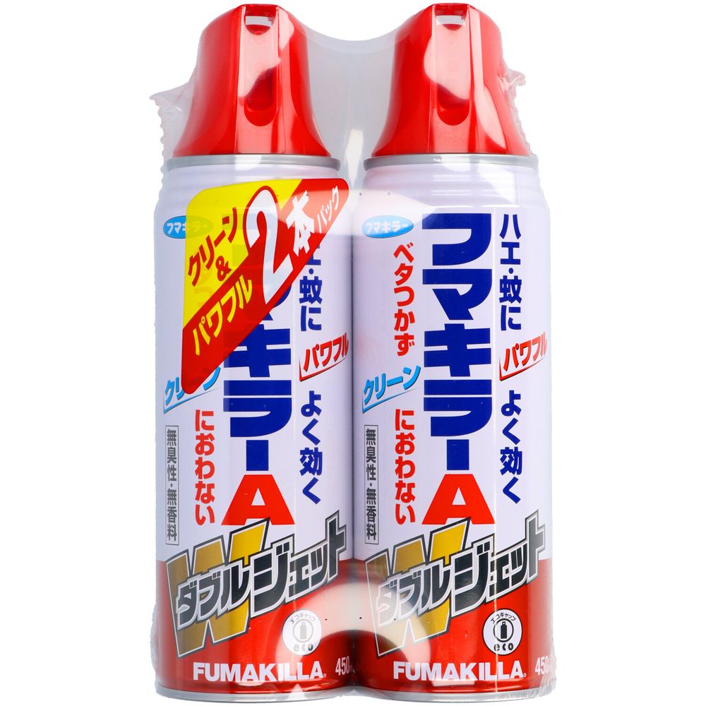 フマキラー フマキラーAダブルジェット450ML [単品内容量/2本] | フマキラー 殺虫剤 ダブルジェット ス..