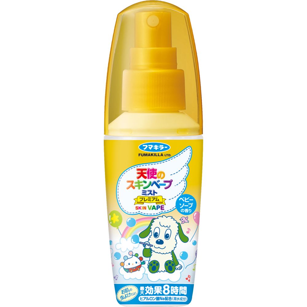フマキラー 天使のスキンベープミストプレミアム ワンワンとうーたん [単品内容量/60ml] | フマキラー 虫除け スキンベープ ミスト プレミアム イカリジン お子様用 お肌にやさしい スプレー 日用品 防虫剤 スキンミスト