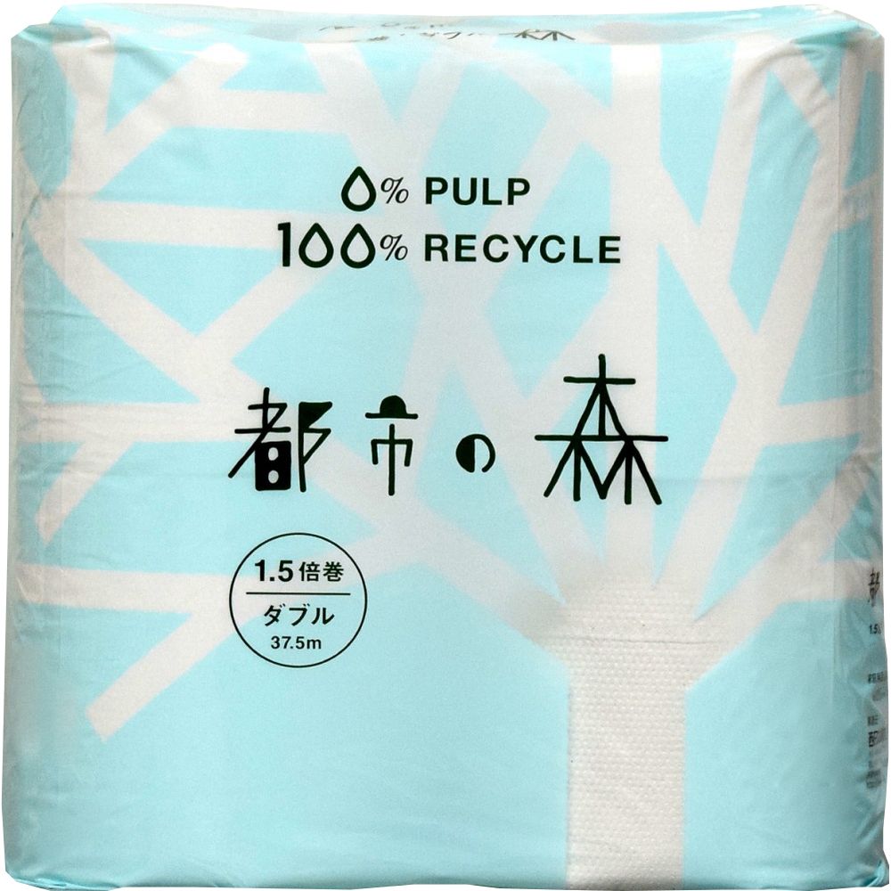西日本衛材 都市の森 ダブル [単品内容量/8個] | トイレットペーパー 西日本衛材 都市の森 ダブル トイ..