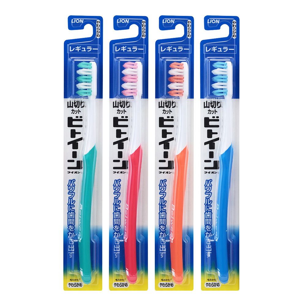 ＼レビュー特典有／ライオン ビトイーンライオン ハブラシ レギュラー やわらかめ [単品内容量/1本 ...