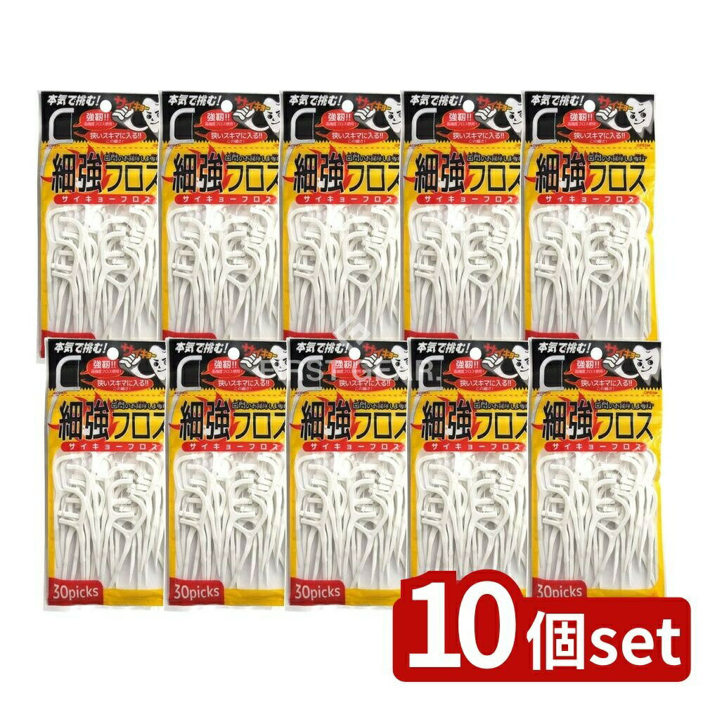 【10個セット】 アヌシ 歯間のお掃除しま専科 細強フロス OB-801 [単品内容量/30本] | デンタルフロス 歯間フロス アヌシ フロス 歯間のお掃除 デンタルケア 歯みがき用品 歯間ブラシ ピック付きフロス フロス使い方 フロスシュシュ