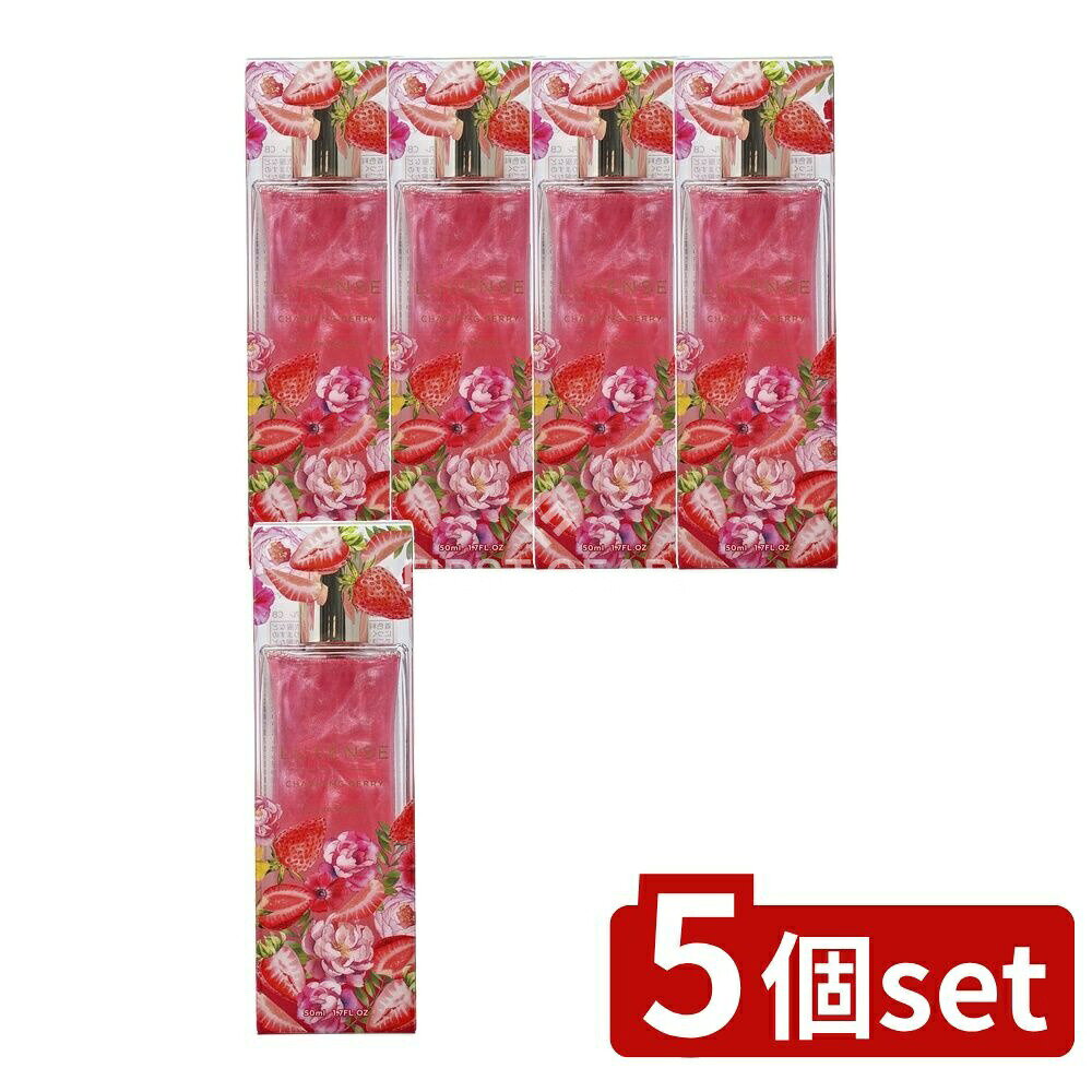 ＼レビュー特典有／【5個セット】 コスメステーション LUXENSEオードトワレ チャーミングベリー [単品内容量/50ml] | コスメステーション オードトワレ ラグジェンス チャーミングベリー 香水 フレグランス ストロベリー ラズベリー サワーチェリー カシス