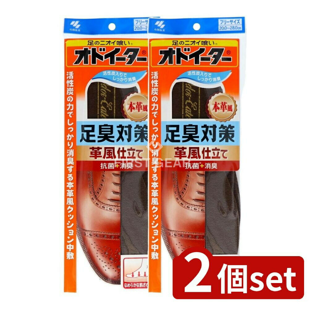 ＼レビュー特典有／【2個セット】 小林製薬 オドイーター足臭対策 革風仕立て [単品内容量/1個] | 発P ..