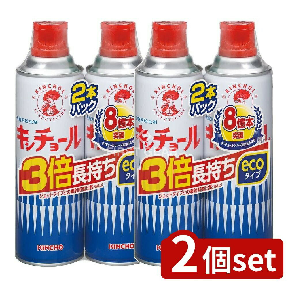 【2個セット】 大日本除虫菊 キンチョールV [単品内容量/2本] | 金鳥 キンチョール V 殺虫スプレー スプレー 夏対策 エコタイプ ヘビーユーザー 殺虫剤 スプレータイプ