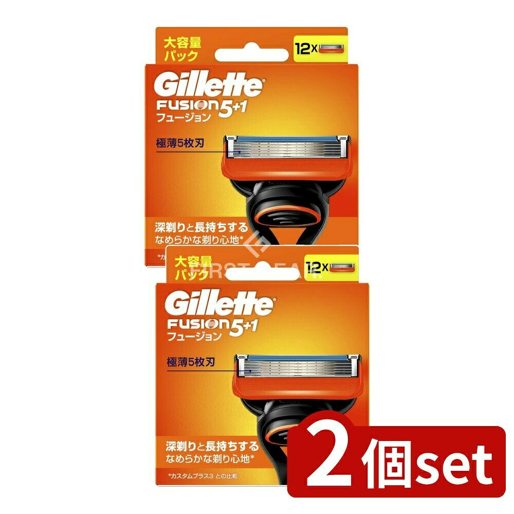 ＼レビュー特典有／【2個セット】 P&G フュージョンマニュアル替刃 [単品内容量/12個] | ジレット フュ..