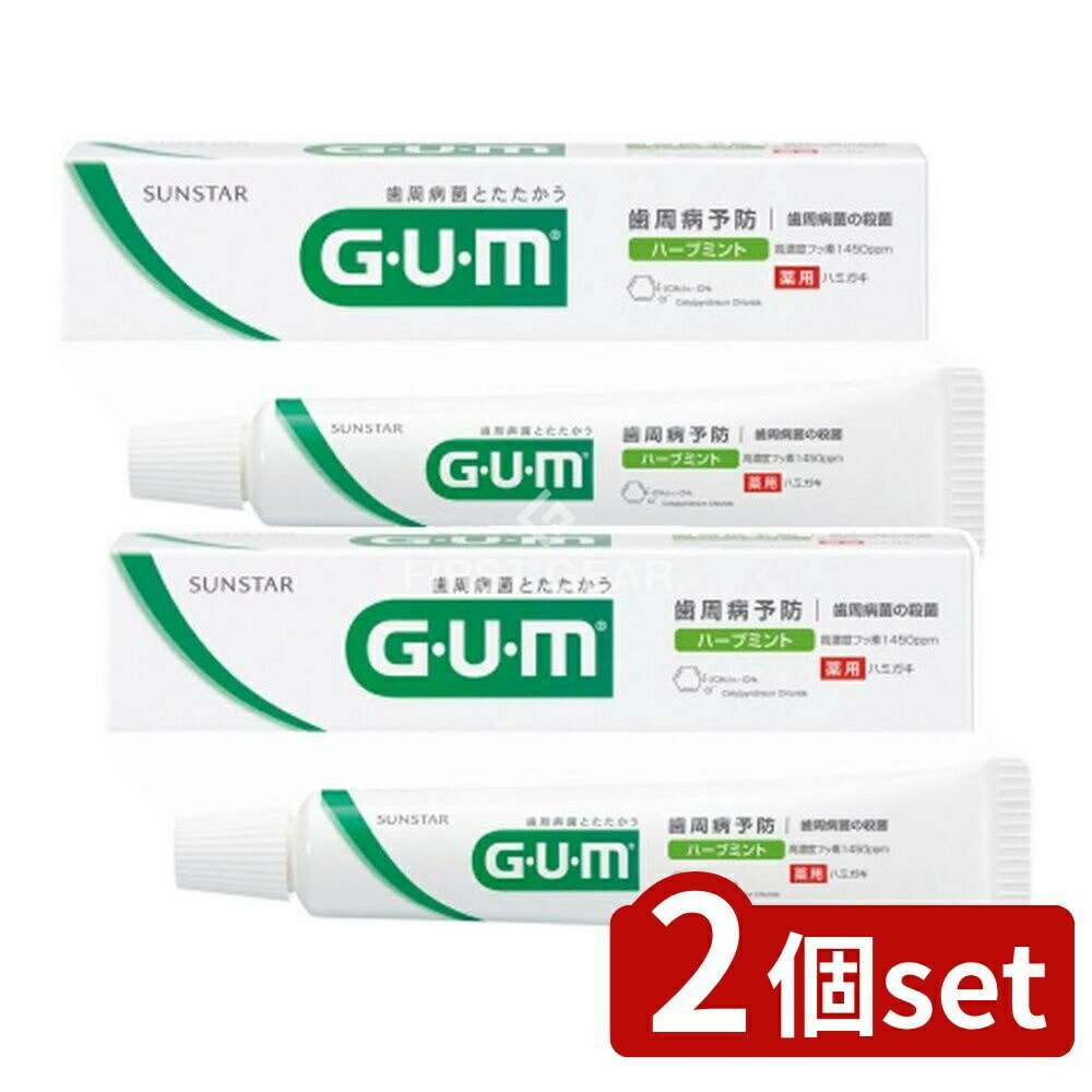 ＼レビュー特典有／【2個セット】 サンスター ガム デンタルペースト [単品内容量/35g] | ガ ...