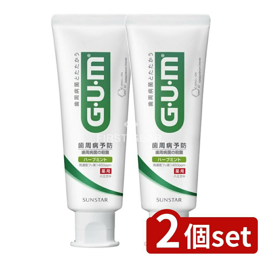 ＼レビュー特典有／【2個セット】 サンスター ガム デンタルペースト スタンディング [単品内容量/120g..