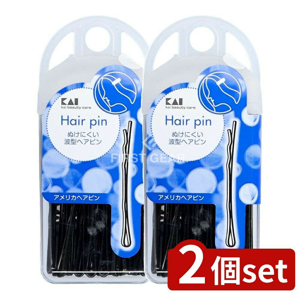 ＼レビュー特典有／【2個セット】 貝印 SS アメリカヘアピン [単品内容量/40g] | 貝印 ヘアピン アメリカヘアピン ヘアアクセサリー ヘアスタイル スタンダードセレクション ヘア小物 美容小物 髪留め 髪飾り ヘアアレンジ ヘアケア 中華人民共和国 ヘア用品