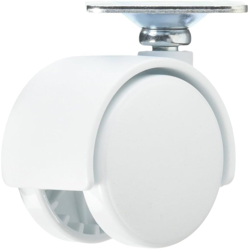 ニーズ 貼るだけキャスター4個組ホワイト CN-888 | キャスター 貼るだけ ホワイト 4個組  ...