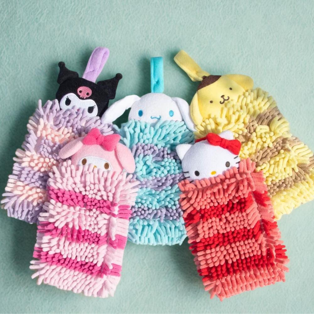 選べる サンリオキャラクターズ モールタオル | タオル モールタオル マイクロファイバー 家庭用タオル..