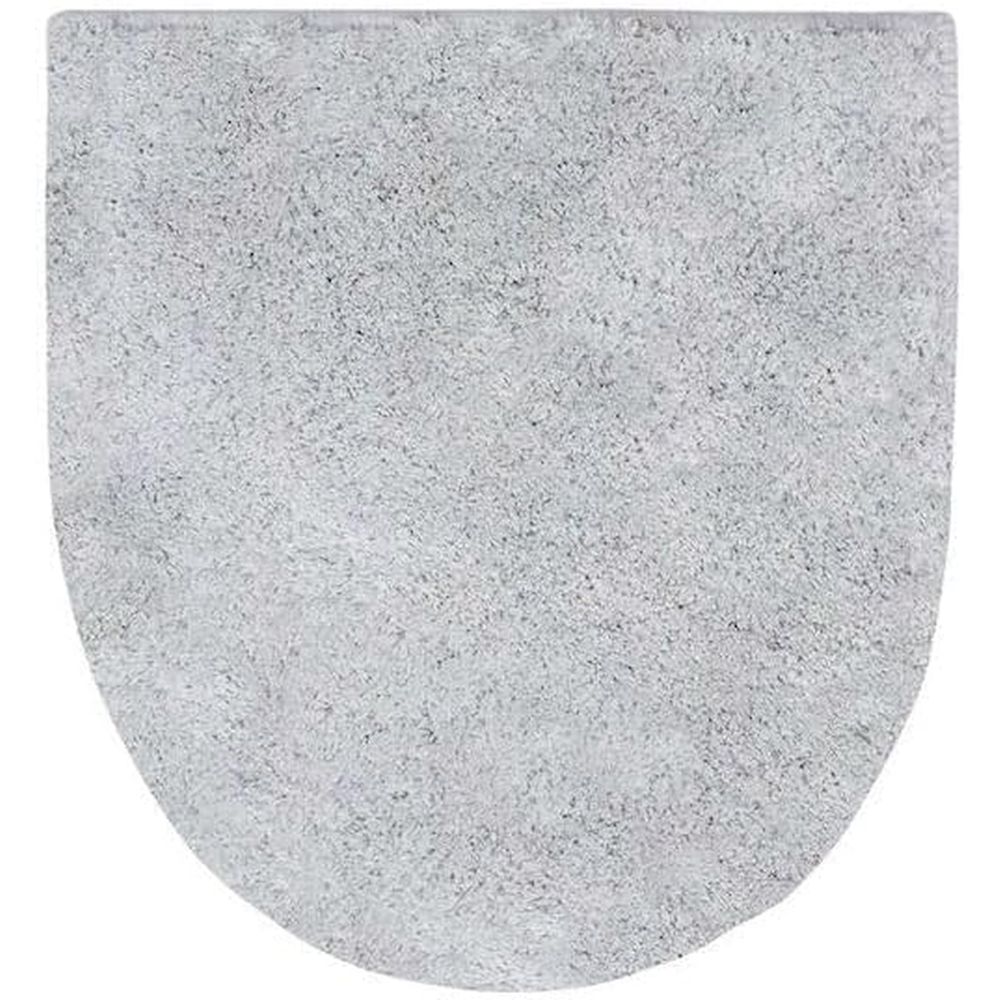 オカトー 新メリージェラート兼用フタカバー グレー | グレー フタカバー メリージェラート U型 O型 洗浄暖房 洗える 洗濯可 やわらか トイレカバー おしゃれ 兼用フタカバー トイレ用品 兼用 ウェットタイプ トイレマット 洗浄便座カバー 暖房便座カバー