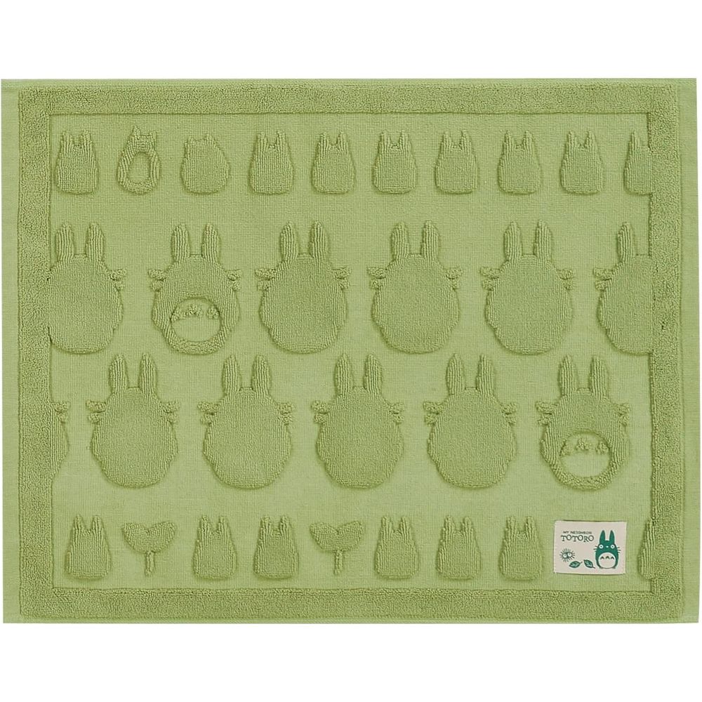 センコー TOあつめ タオル地バスマット G | バスマット お風呂マット タオル地 足拭きマット おしゃれ 洗える センコー トトロあつめ となりのトトロ グ...