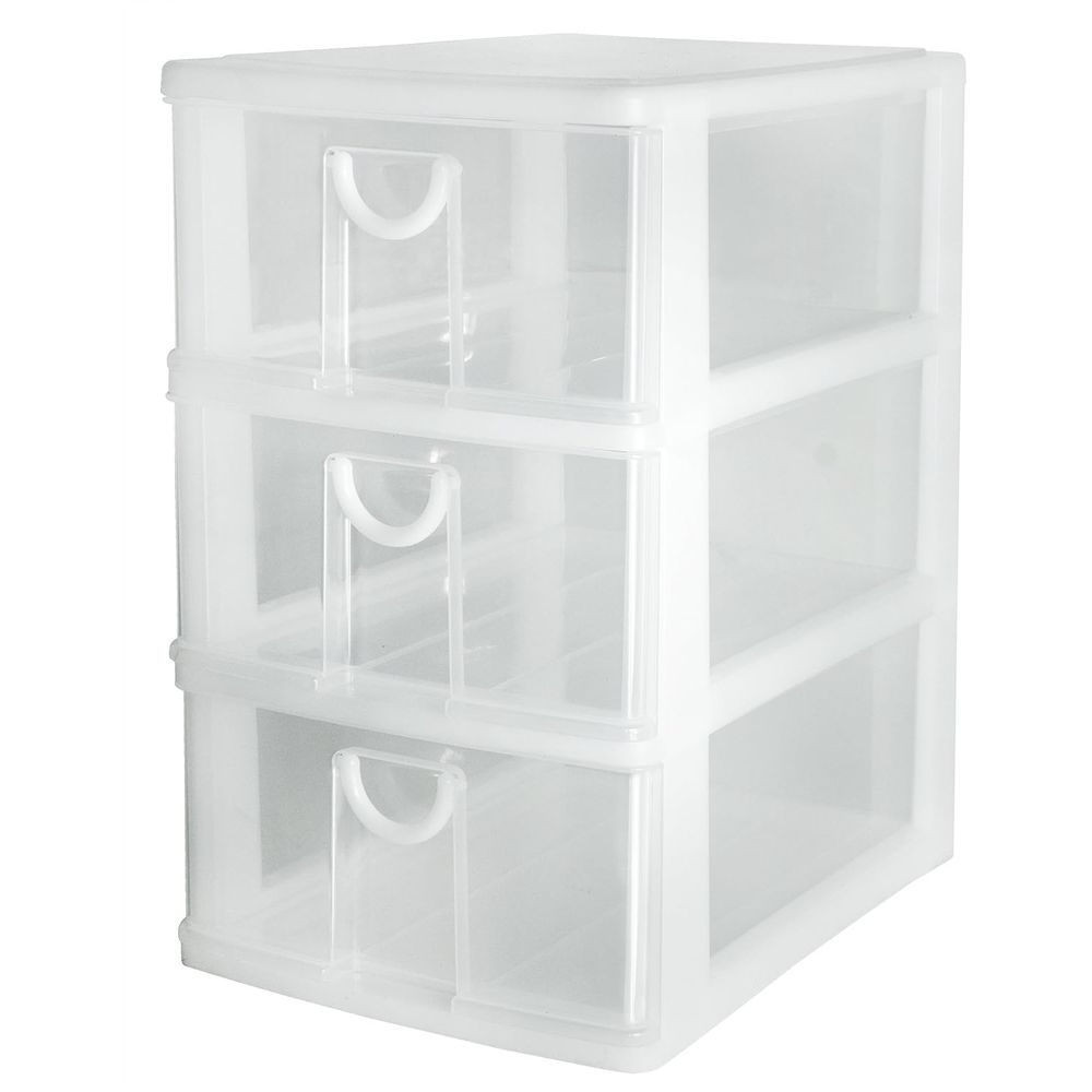 サンコープラスチック サンコー エルピスA-430 W | エルピス 収納用品 引き出し サンコー A4用紙 小物収納 半透明 深型3段 3段タイプ ポリプロピレン 日本製 収納ボックス 書類整理 タオル収納 ハンカチ収納 下着収納 衣類整理 シンプル収納