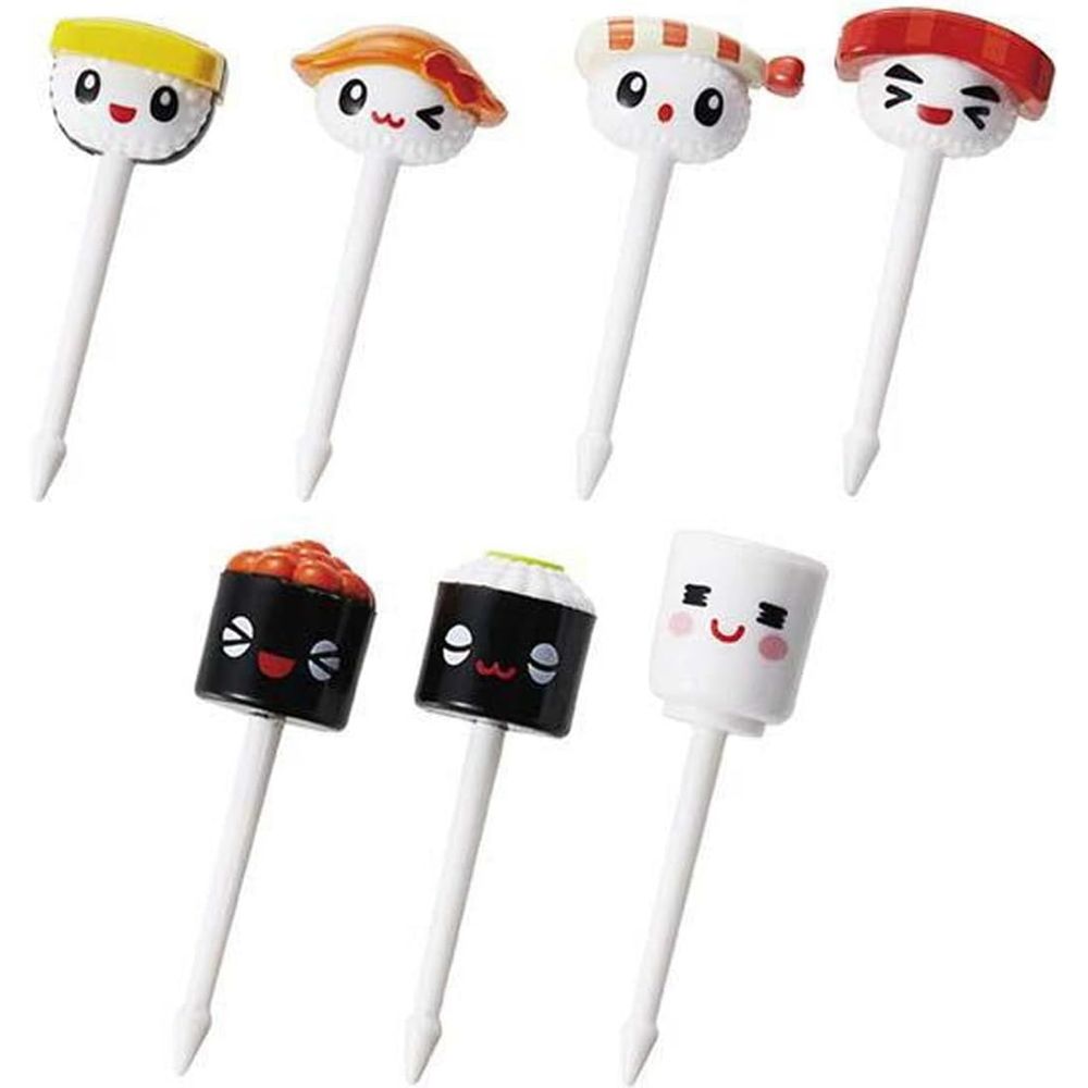 トルネ SUSHIピックP-3599 | ピック お寿司 デコ弁 トルネ SUSHIピック 寿司 お弁当 ピックセット キャラ弁 お寿司ピック 子供 お弁当用 お弁当グッズ パーティ用品 お弁当デコレーション カワイイ モチーフ お弁当アクセサリー 行楽