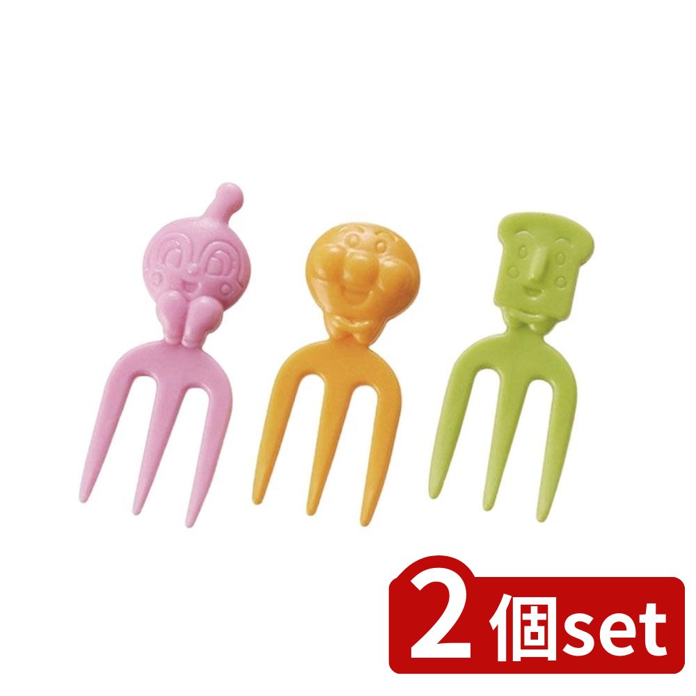 2個set トルネ アンパンマン フォークピックL | アンパンマン フォークピック トルネ お弁当 ランチピック 食品 ピック 6本セット 子供用 フォーク おかず おしゃれ かわいい アンパンマングッズ 幼児用 ピクニック ランチ アイテム 雑貨 キッチン用品 キャラクター