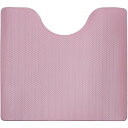 ヨコズナクリエーション ズボラ トイレマット 55×60cmピンク | ズボラ トイレマット 抗菌 防臭 防カビ 防炎 拭けるマット 洗濯不要 ピンク トイレ足元マット 撥水 塩化ビニル樹脂 時短 清潔 安全 ヨコズナヨコズナクリエーション 55×60cm マット