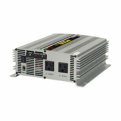 日動工業　正弦波インバーター　R-A600N-A　(DC12V⇒AC100V/50Hz)　MAX600W出力