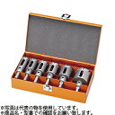 ユニカ(unika) 超硬ホールソー メタコアトリプル(ツバ無し) TOOLBOXセット TB-25TN 電気工事用 21・27・33・42・53mm