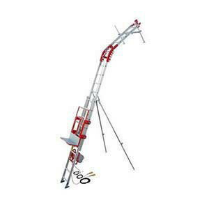 ユニパー　屋根材荷揚げ機　パワーコメット　パネル用台車付セット　Zセット3階用　最大積載量:150kg U..