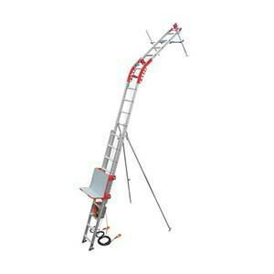 ユニパー　屋根材荷揚げ機　パワーコメット　標準セット　Zセット3階用　UP103P-Z-3F　最大積載量:150k..