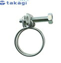 タカギ　QG432　ホースバンド　ワイヤバンド高圧ドライバー締　外径18～22mm:T97183