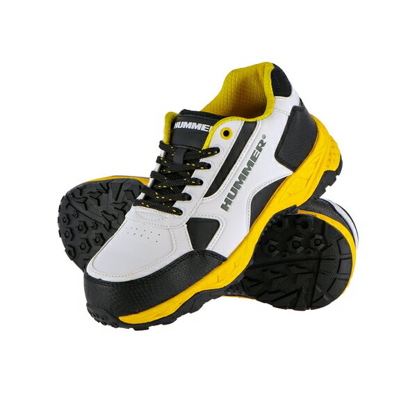 弘進ゴム(KOHSHIN) HM-S1 HUMMER ワークシューズ ローカット ホワイト セーフティシューズ