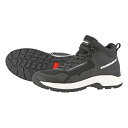 弘進ゴム(KOHSHIN) HM-S100 HUMMER 透湿防水シューズ ミドルカット ブラック 全天候対応 スニーカー KOHSHIN