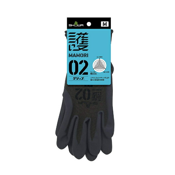 ショーワグローブ 手袋 護(MAMORI) 02グリップ M ODグリーン ：SC3742