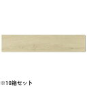 アサヒペン 置くだけ床面リフォーム 木目調床材JOINT-LOCK 183X915X4MM JL-01(10枚入×10箱) はめ込み式 ジョイントロック JL-01 ×10箱