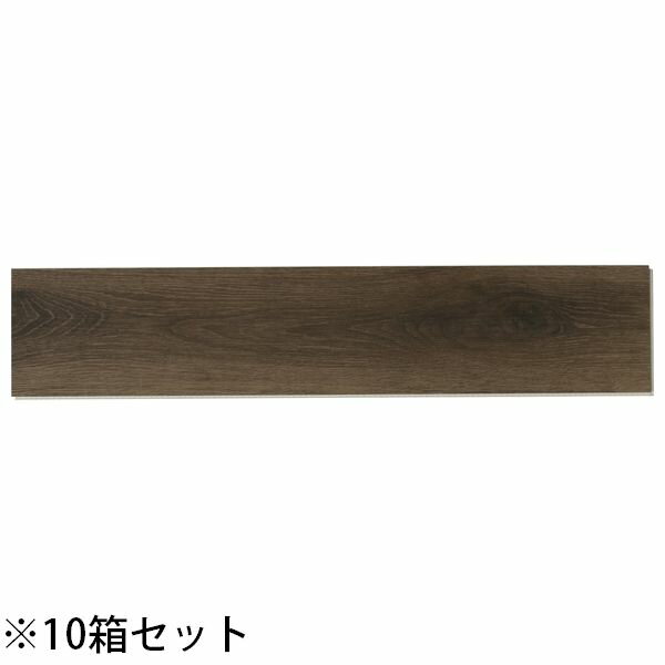 アサヒペン 置くだけ床面リフォーム 木目調床材JOINT-LOCK 183X915X4MM JL-06(10枚入×10箱) はめ込み式 ジョイントロック JL-06 ×10箱