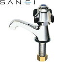 三栄水栓(SANEI)　Y509A-13　自閉立水栓｜洗面所用　節水水栓
