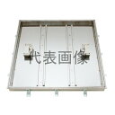 カネソウ フロアーハッチ MSES-M-450 (1060160501) 製品寸法(mm):450×450×50 充填用(充填深さ:23mm) 屋内外用 一般形...