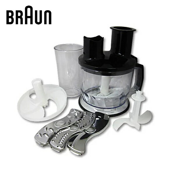 BRAUN(ブラウン)　マルチクイック　ハンドブレンダー用　フードプロセッサー(黒)　No. 81364466