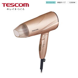 TESCOM(テスコム) マイナスイオン　ヘアードライヤー　TD330B　カラー：ゴールド TD330B-N