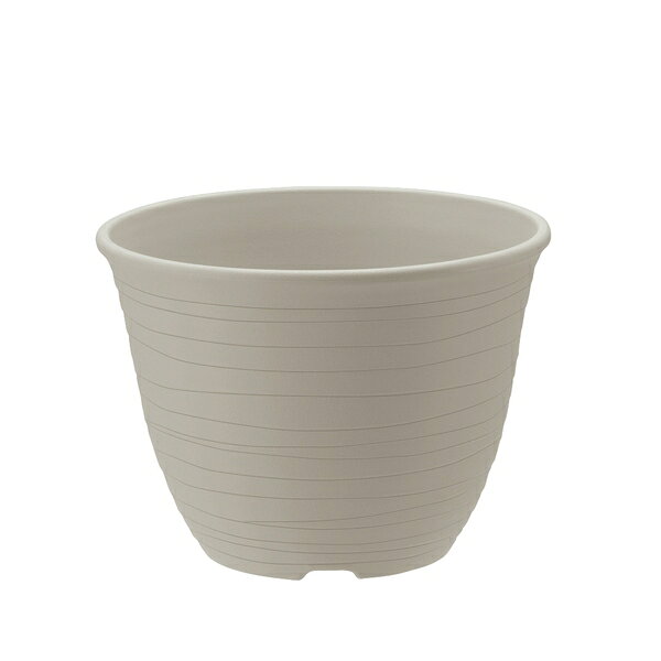 リッチェル エコル ポット 8号 W ホワイト [4945680702508]