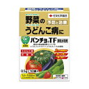 商品の特徴 住友化学園芸 パンチョTF顆粒水和剤0.5gX10 園芸薬品 水和剤 病気対策 希釈用 ●2つの殺菌成分で、きゅうり、かぼちゃ、トマト、いちご、なすなどのうどんこ病にすぐれた予防効果と治療効果があります 既存剤に耐性をもったうどんこ病にも有効です ●浸達性があり、雨にも強く、効きめは長く続きます 製品仕様 ●内容量：(0.5gX10) JANコード：4975292603344