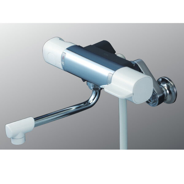 KVK（ケーブイケー）　FTB100KWRK 寒冷地用　サーモスタット式シャワー（楽付王）170mmパイプ付