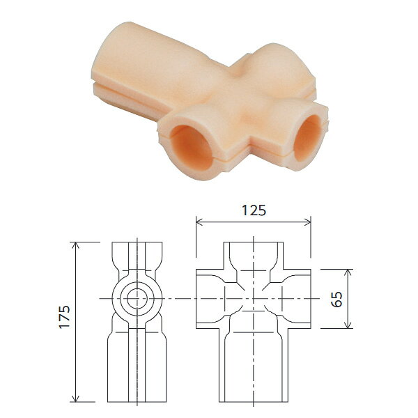 KVK（ケーブイケー）　GDH-X16 保温材 クロスソケット用